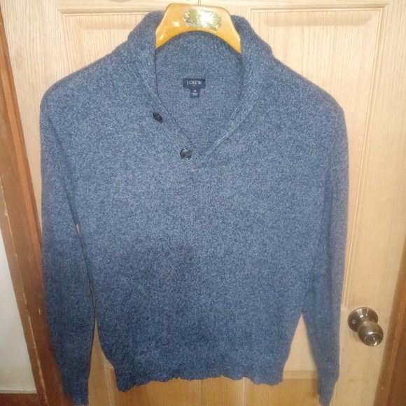 J. Crew Other - J Crew Cardigan Roll neck sweater Grey knitted Sweater size Medium